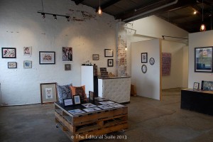 Gallery and retail space