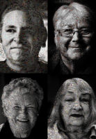 Aldona Kmieć Photography Under the Floorboards Mosaic Portraits Uniting Care Art Project Ballarat Australia