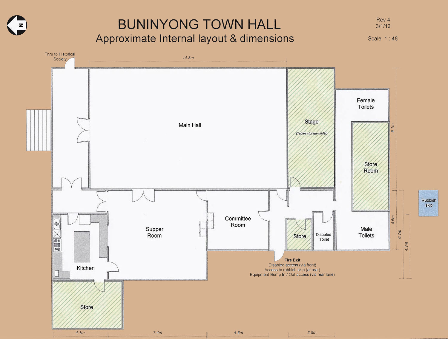 Buninyong Town Hall Central Highlands ArtsAtlas