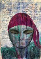 Painting "Pink Lady' by Lisa G Hunter