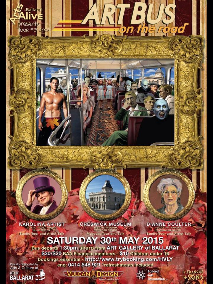 Ballarat Arts Alive ArtBus event