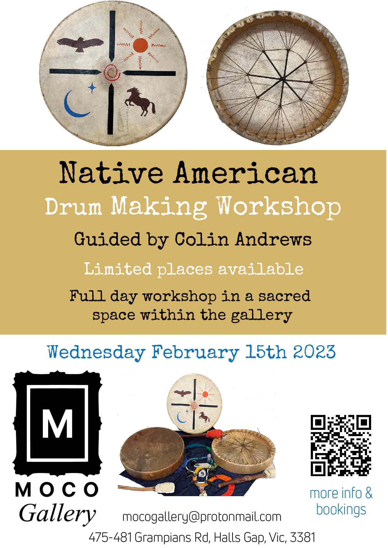 Drum Making Workshop flyer